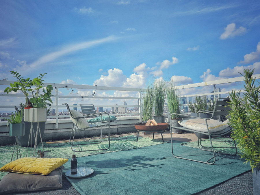 Main image for gallery Dachterrasse mit Skylineblick