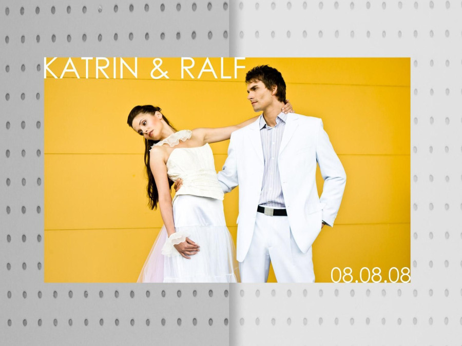 Main image for gallery Hochzeitsalbum Modern Art