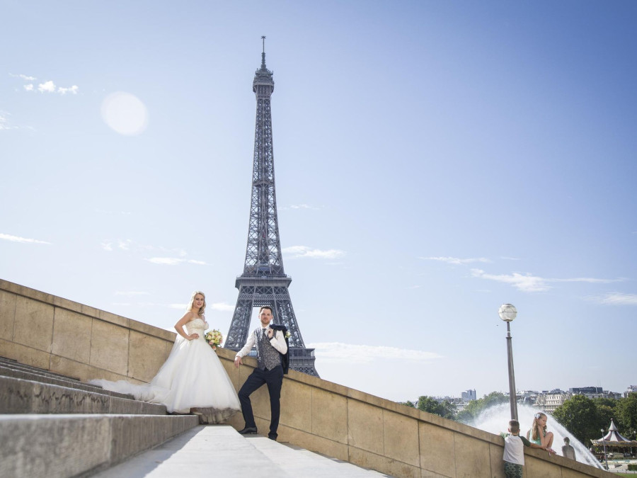 Main image for gallery Hochzeitsshooting mit Franzi & Jan in Paris / Frankreich