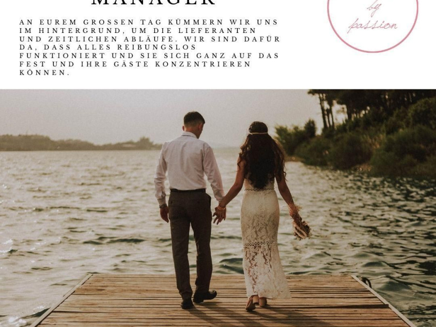 Main image for gallery Serviceleistung Wedding-Day-Manager