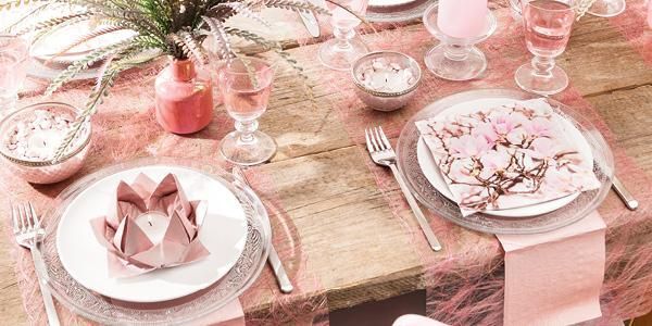 Main image for gallery Pink Magnolia in Harmonie mit Pearl Effect antique rose
