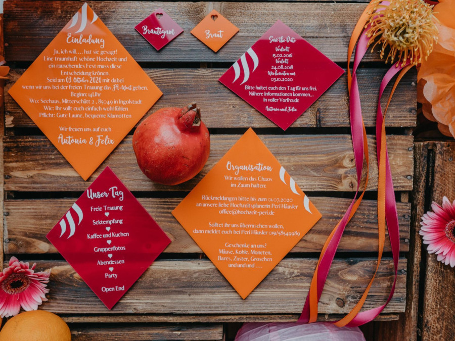 Main image for gallery Orange und Rot