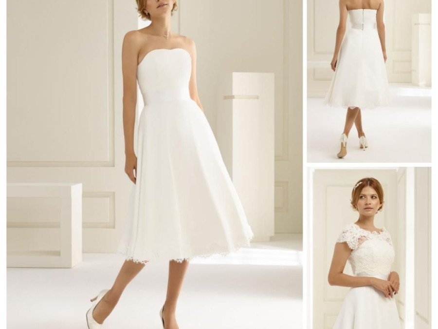 Main image for gallery Brautkleid kurz; Standesamt