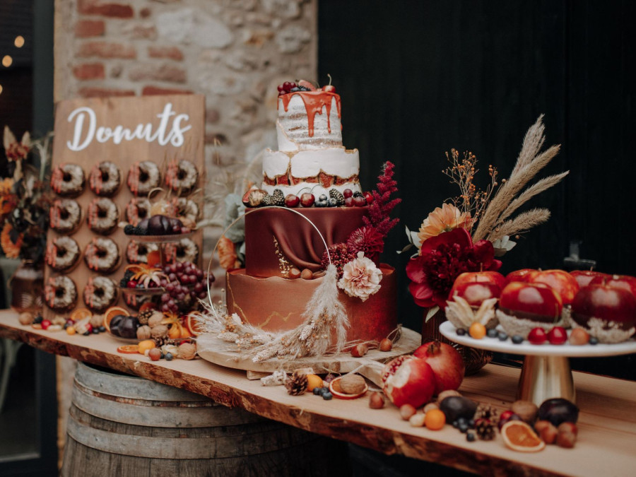 Main image for gallery Boho-Hochzeit im Herbst