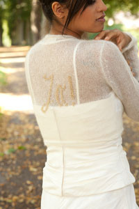Main image for gallery Brautjacken und Pullover für deine Hochzeit gestrickt