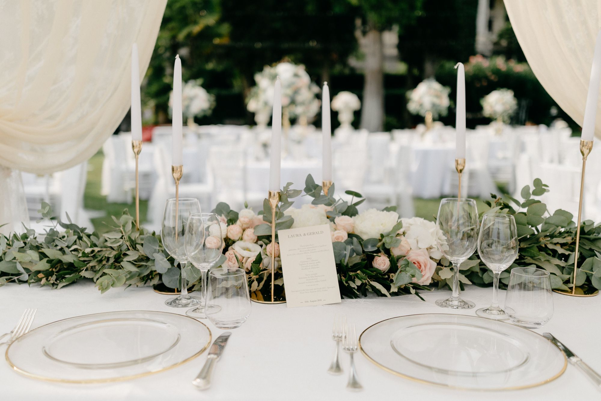Hochzeitsplanung Dekoration und Blumen für die Hochzeit Wedding Planner