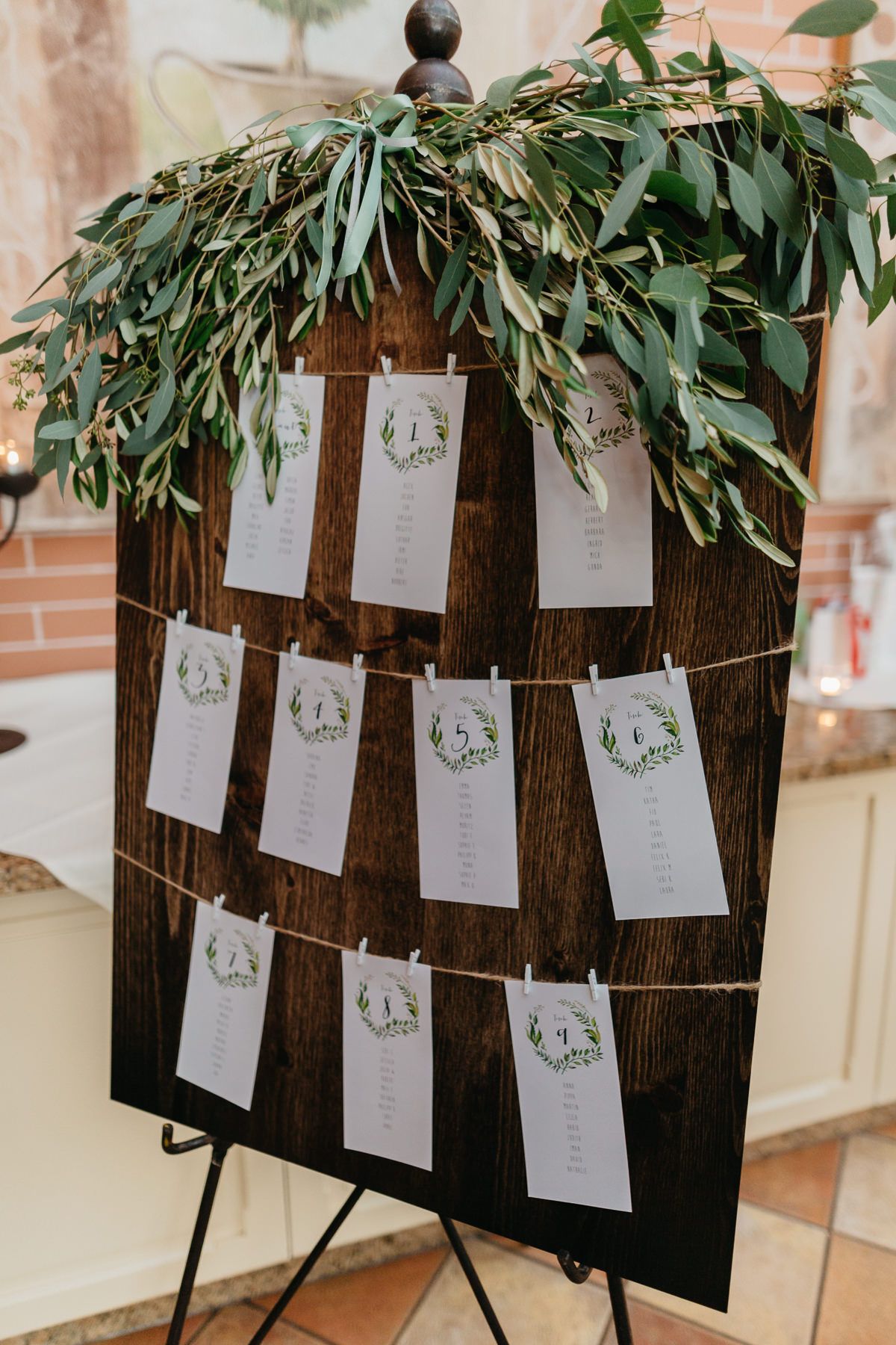 Wedding Wall Karten