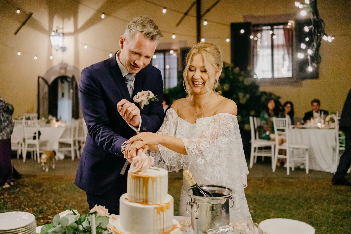 Ideen für das Menü und die Hochzeitstorte
