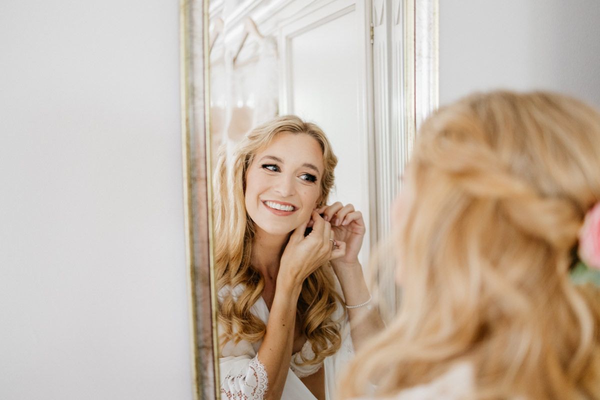 brautstyling hotelzimmer