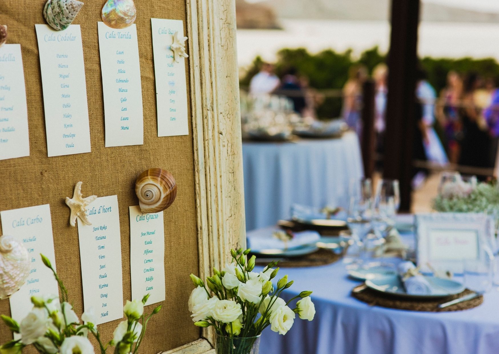 Tischplan Hochzeit