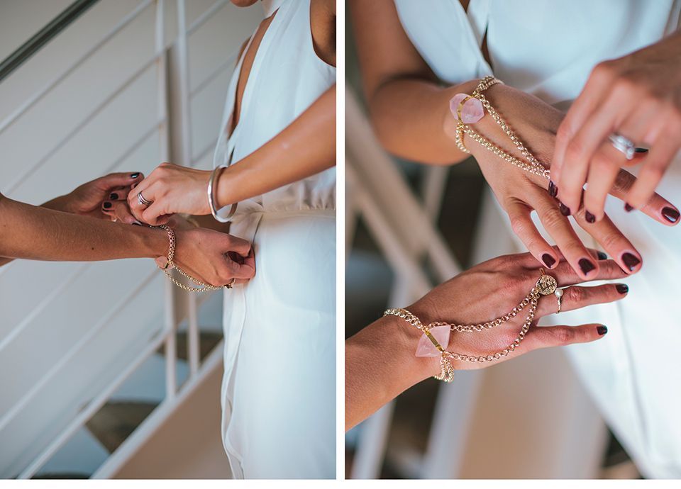 Armband aus Gold? Ein schöner Schmuck für Brautjungfern, den sich die Girls selber kaufen! Weddings by Tim ©
