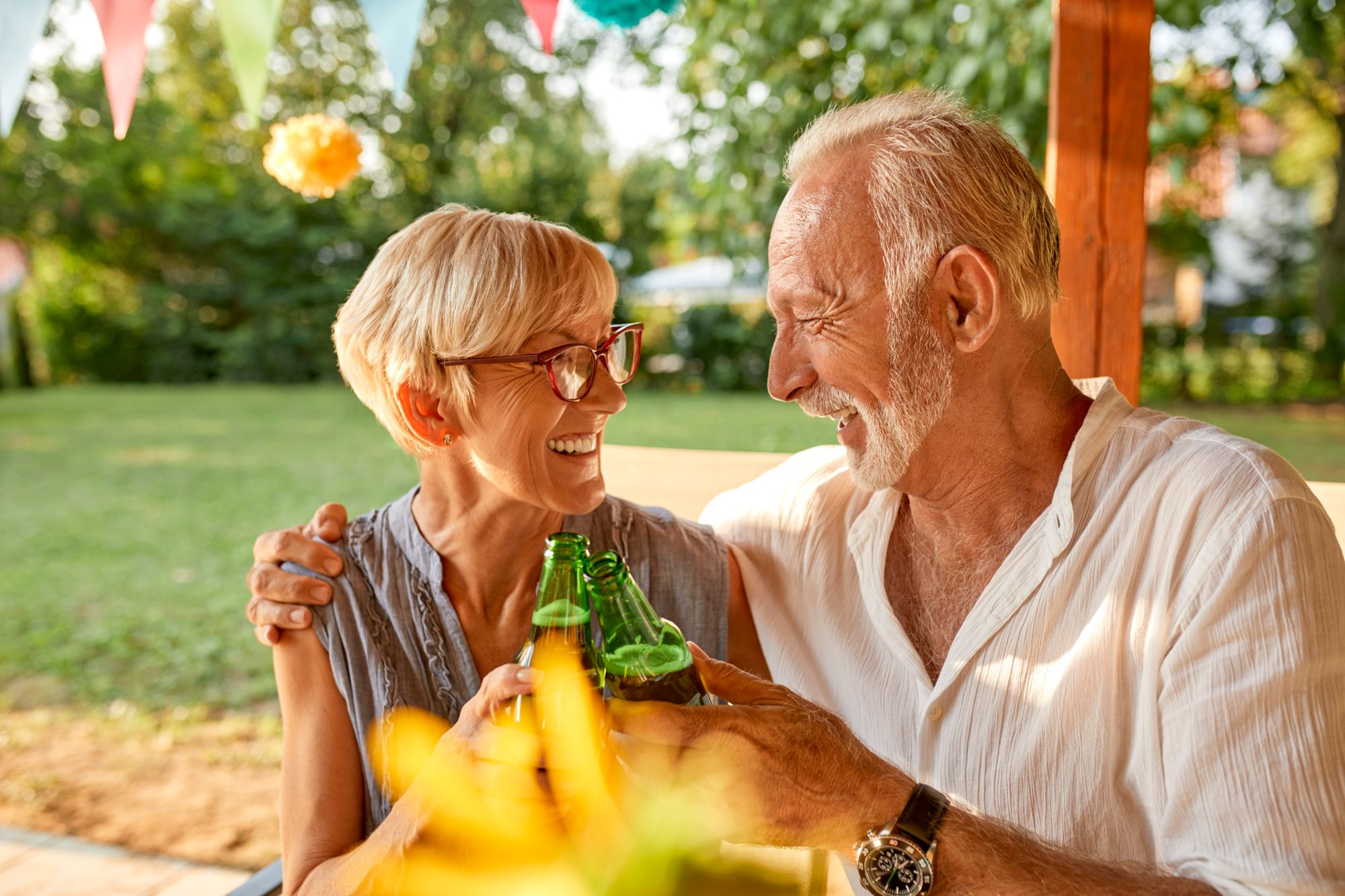 Goldhochzeit feiert man nicht wie Geburtstag, sondern nur einmal im Leben