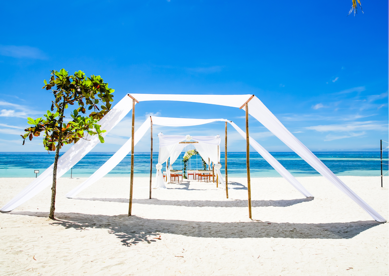 Wunderschöne Strandhochzeit auf Sansibar