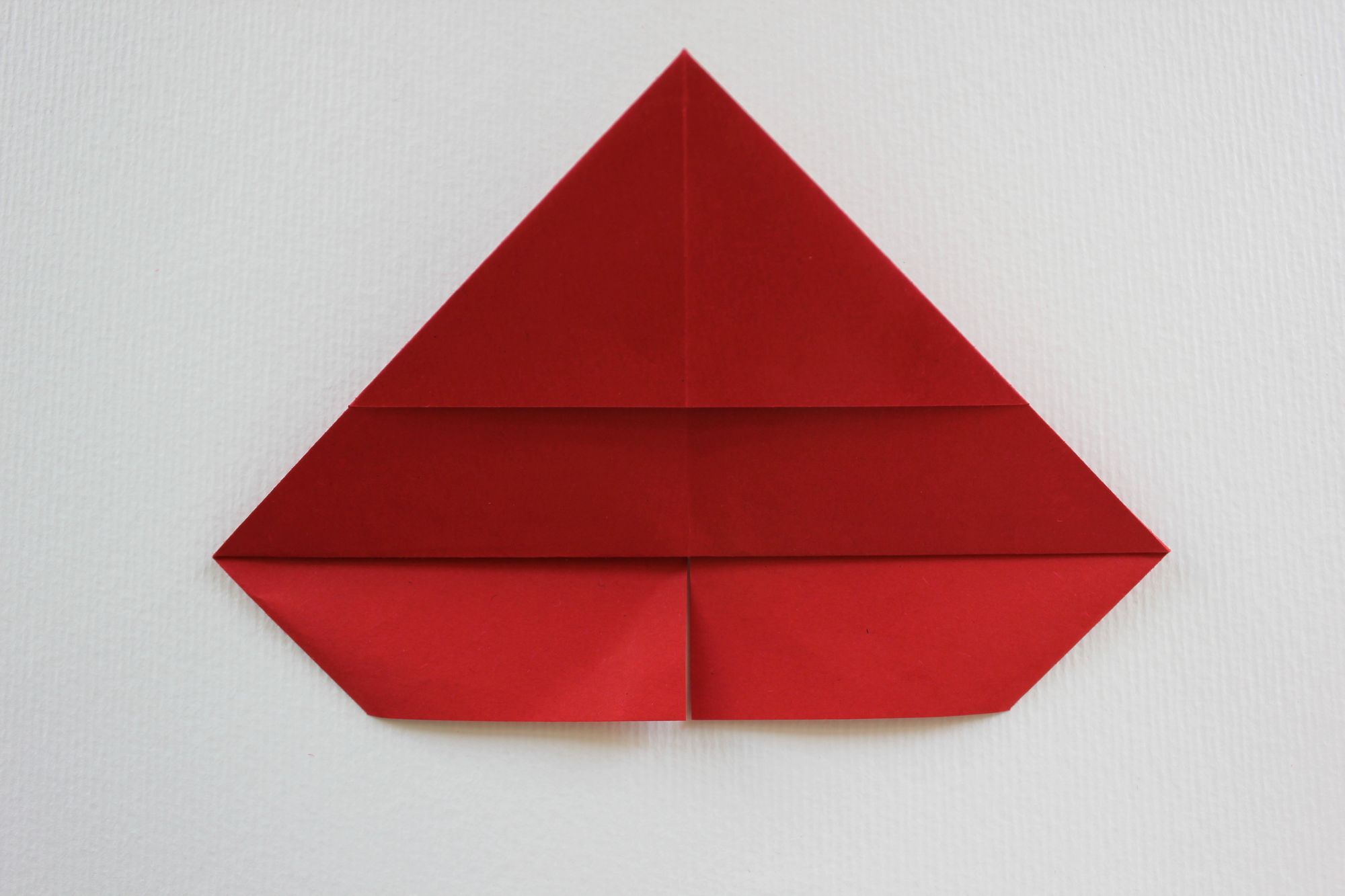 Origami Herz Schritt 5