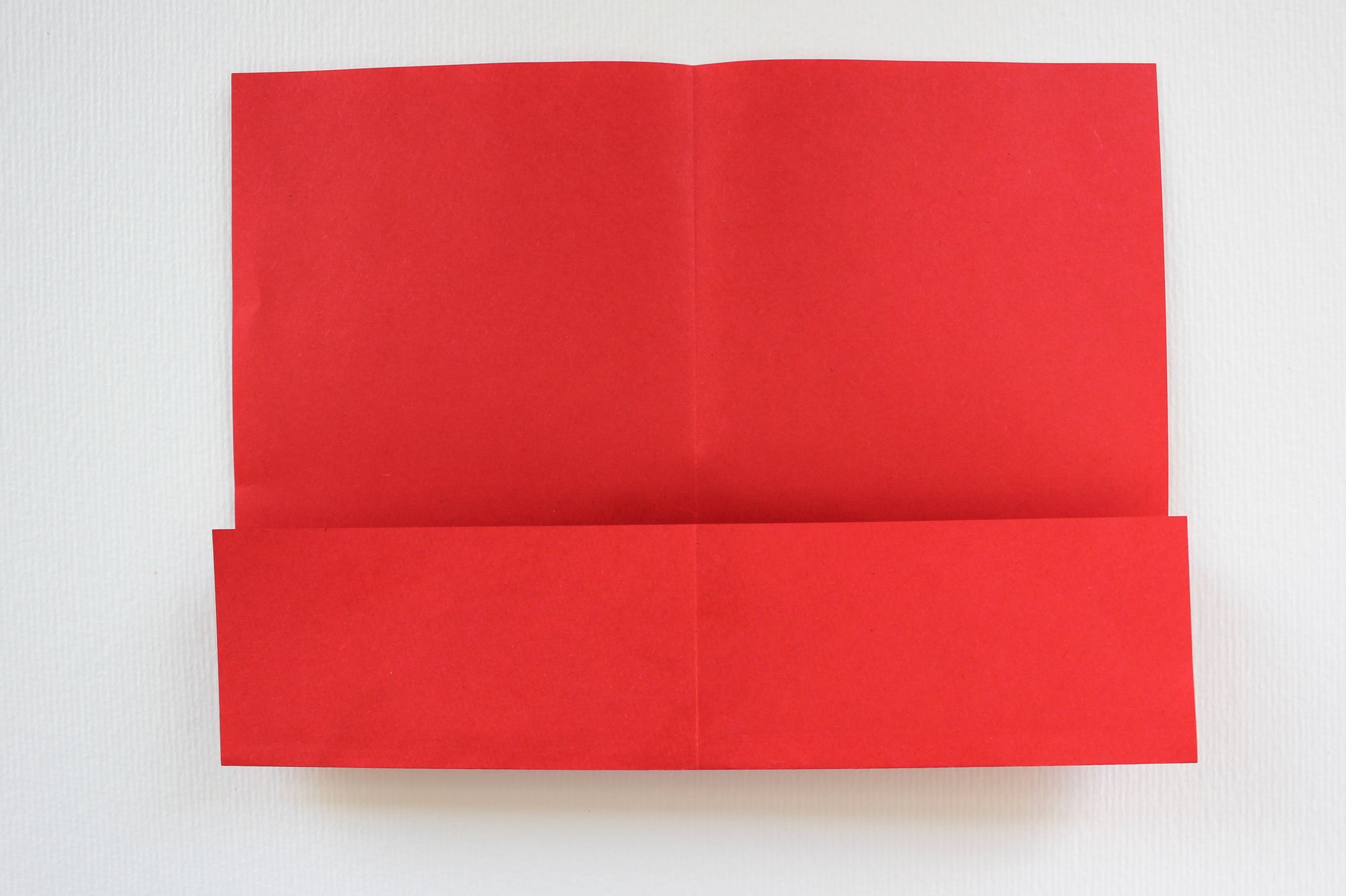 Origami Herz Schritt 2