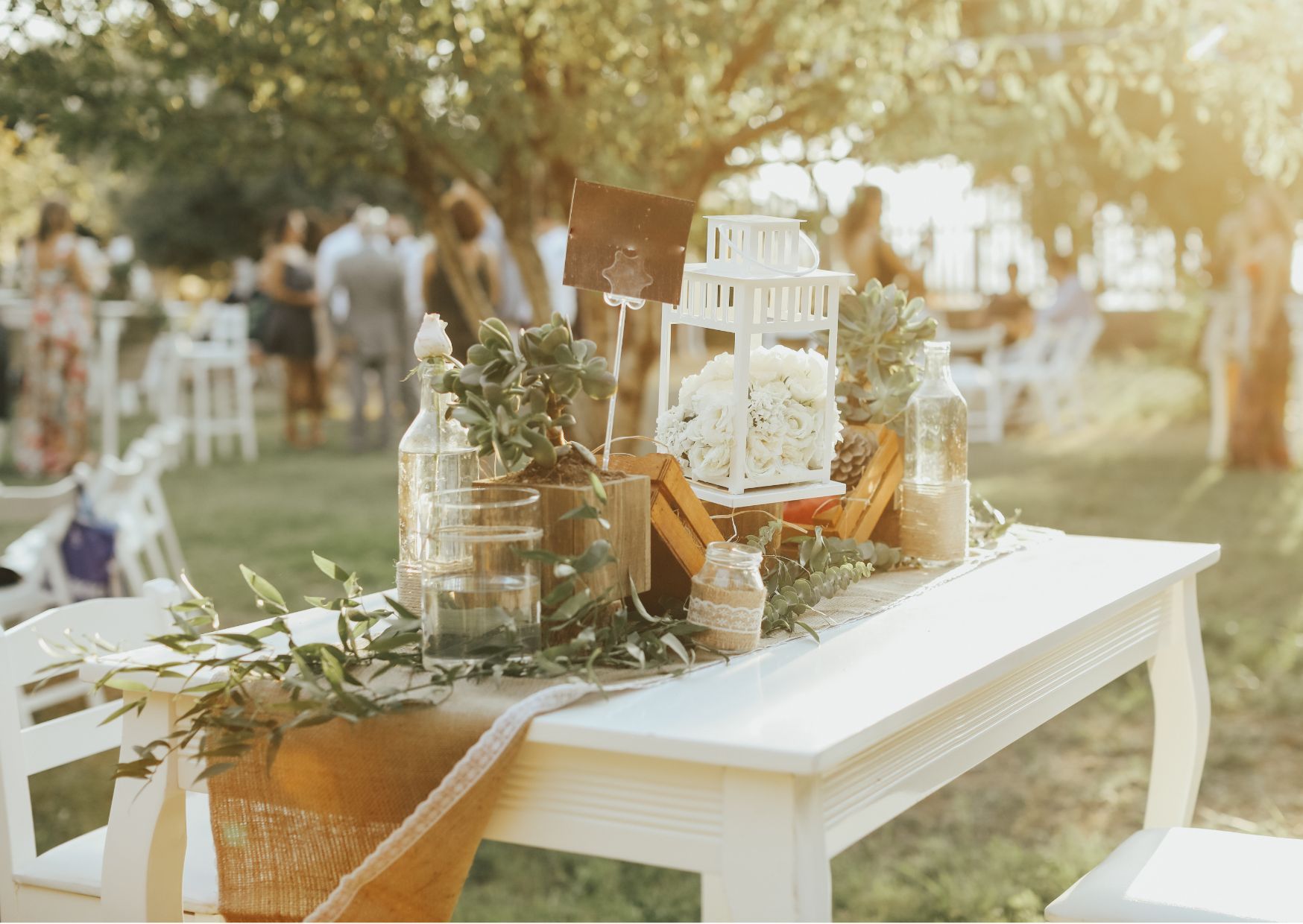 Heiraten im Frühling mit wunderschönem Menü