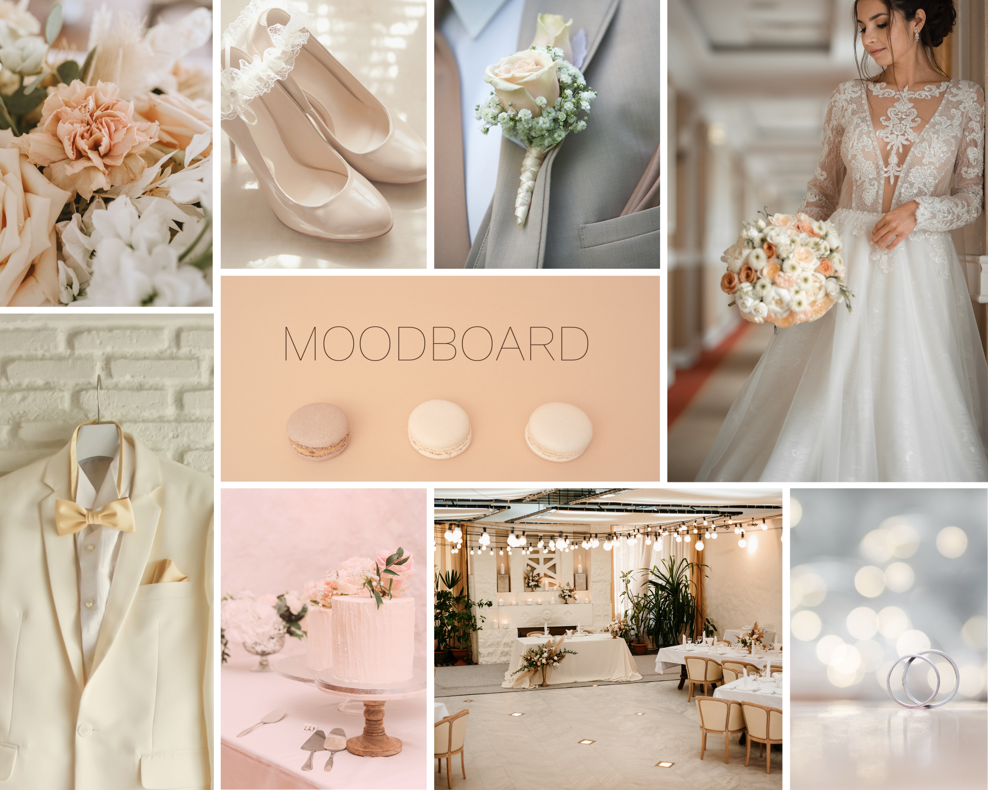 Ein Beispiel für ein Moodboard