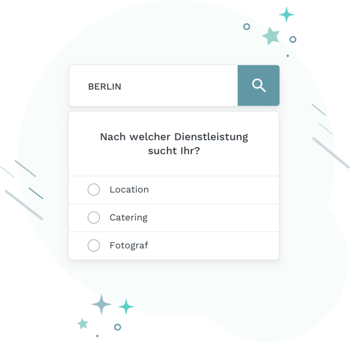 Sagt uns was Ihr sucht